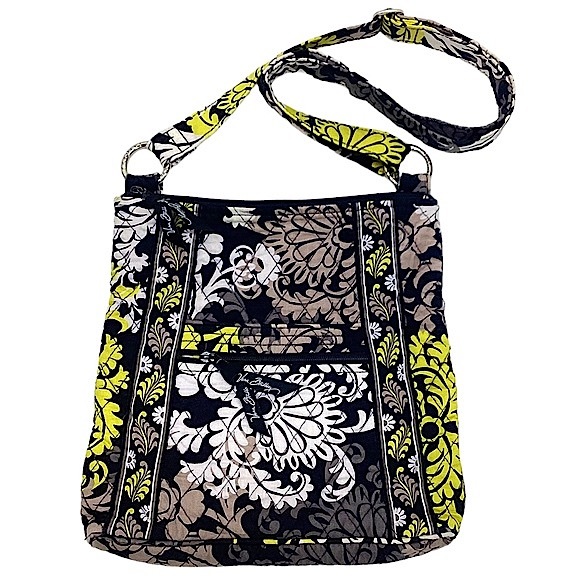 Vera Bradley Handbags - Vera Bradley Baroque Quilted Fabric Cross Body Hand Bag